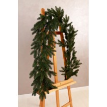 Гірлянда "Роял Люкс" з литої зеленої хвої L-2м